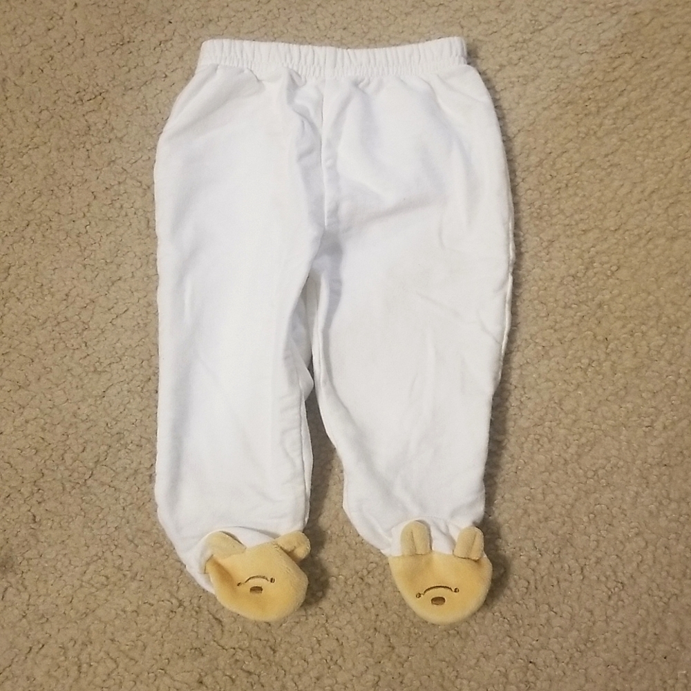 Classic Pooh by Disney, 9 months, white pants
